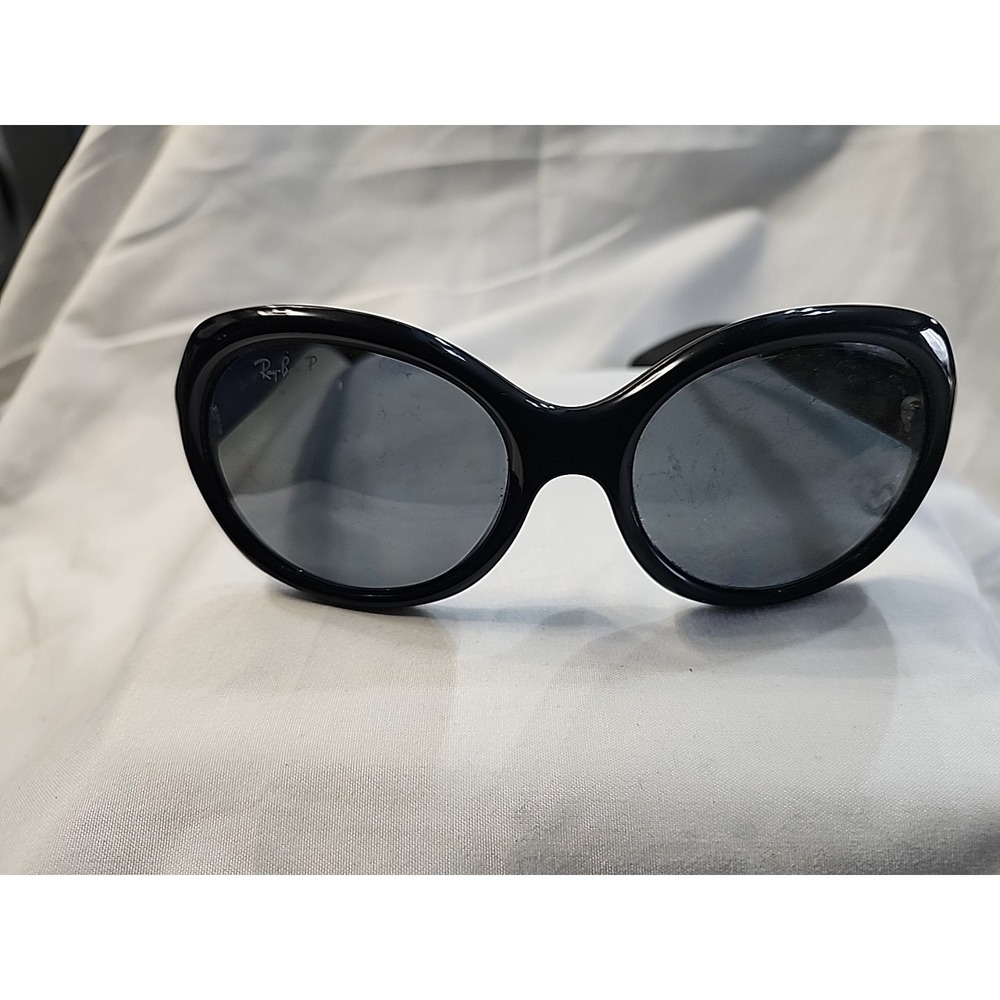 Ray Ban Italy RB 4191 601/81 57-19 3P Black Plastic Sunglasses‎ Frame Only